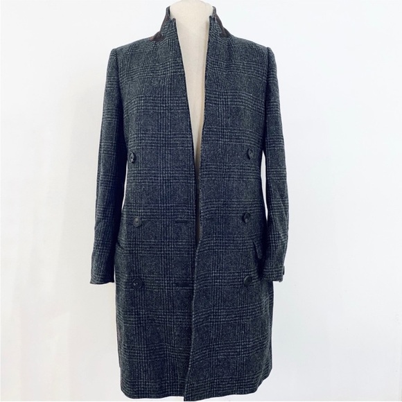 All Saints 100% wool trench jacket - Picture 2 of 15
